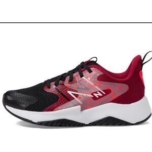New Balance Kids Rave Run v2 Black Red Sz 11 NEW
